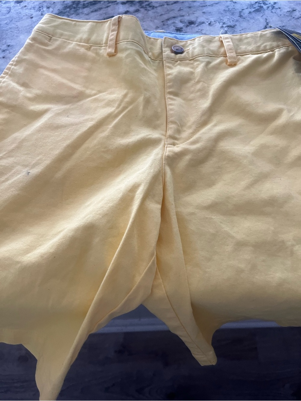 Polo by Ralph Lauren BOYS Yellow Chino SHORTS - Picture 4 of 5